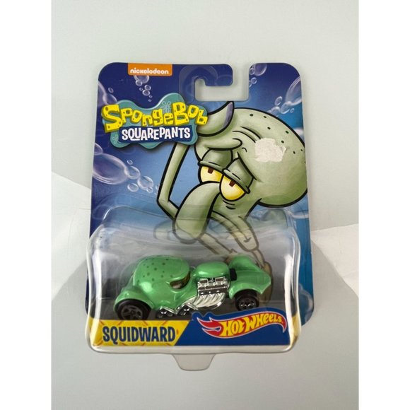 Set of 4, Spongebob Squarepants Hot Wheels Nickelodeon Cars, Patrick, Squidward, - Picture 6 of 16